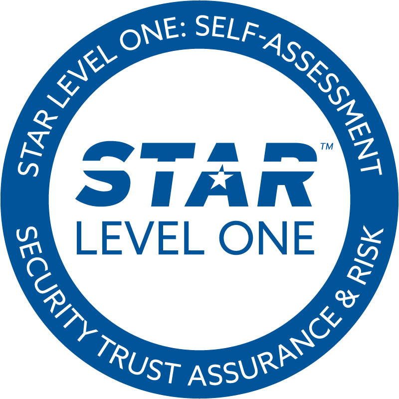 CSA STAR Level 1 badge
